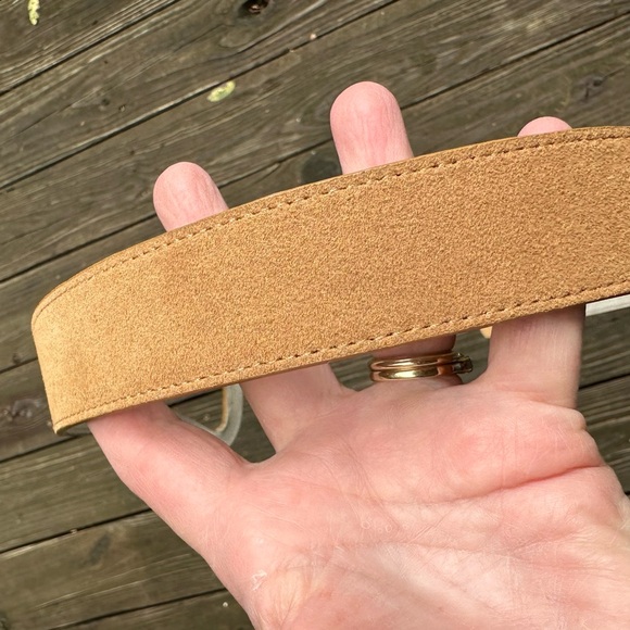 Coldwater Creek Folding Suede Loop Belt S - Picture 3 of 6